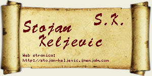 Stojan Keljević vizit kartica